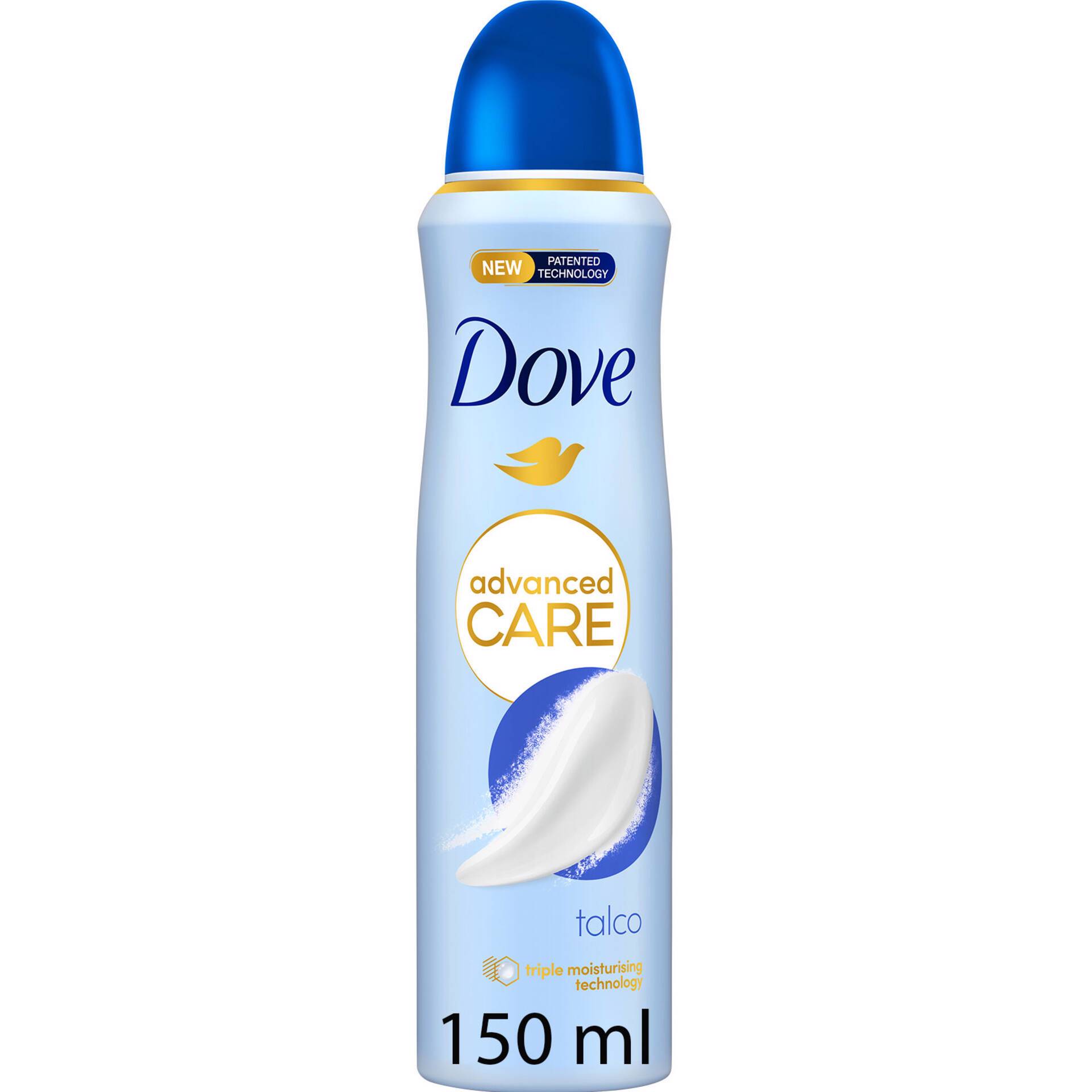Desodorizante Spray Talc Soft 72H Dove emb. 150 ml Continente Online