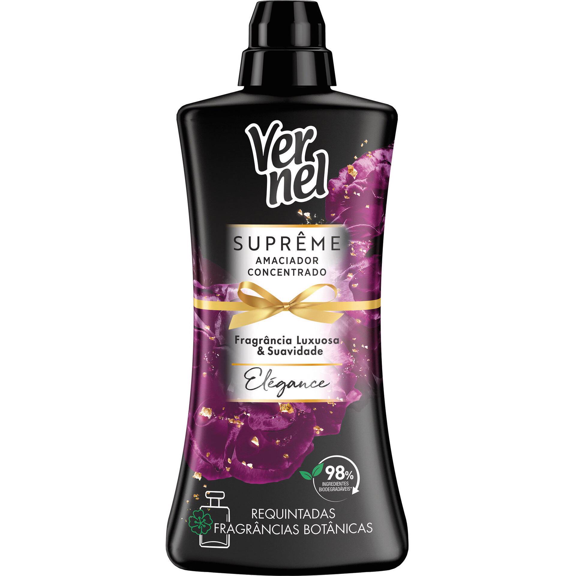 Amaciador Roupa Concentrado Supreme Elegance Vernel - 50 doses ...