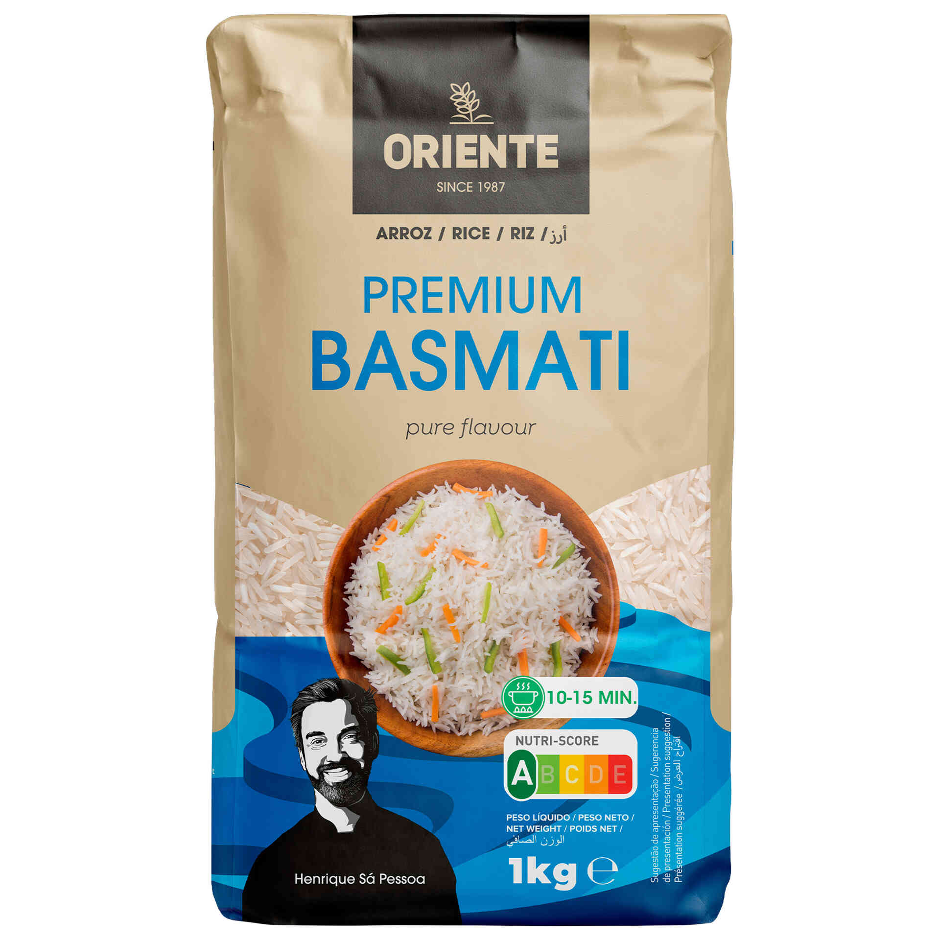 Arroz Basmati Oriente emb. 1 kg Continente Online