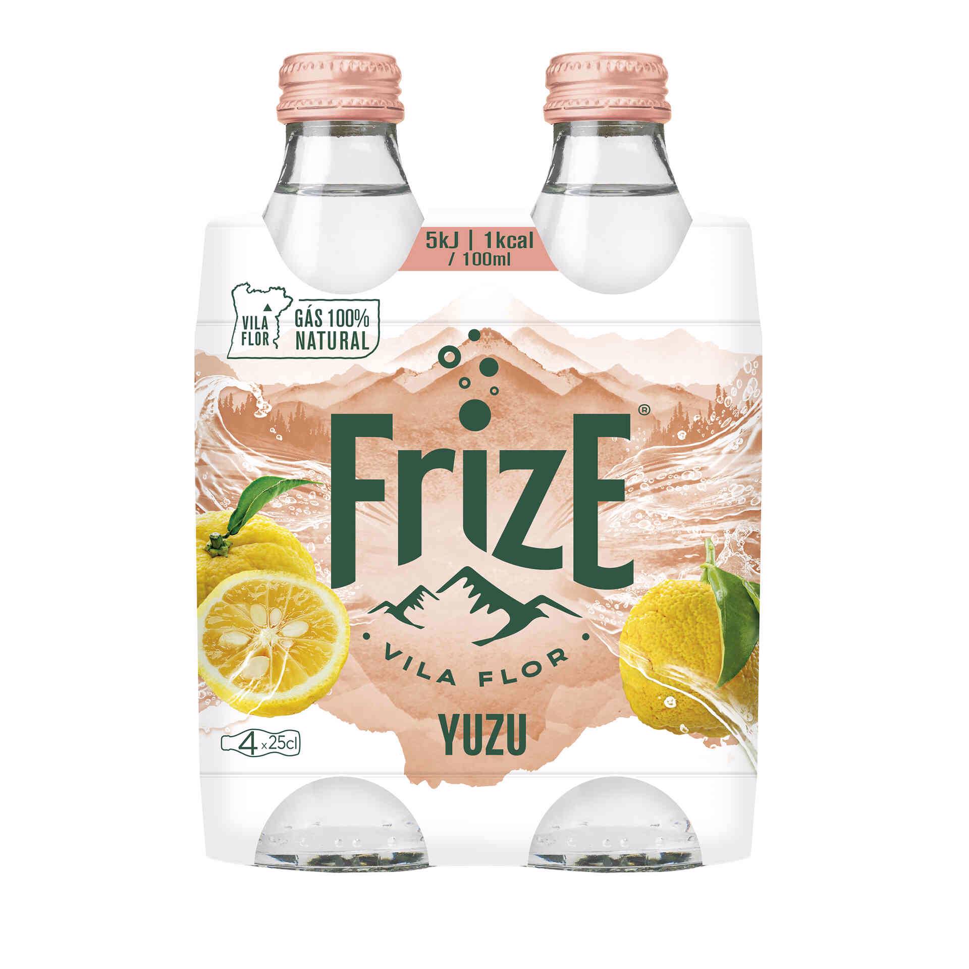 Água com Gás Yuzu - emb. 4 x 25 cl - Frize