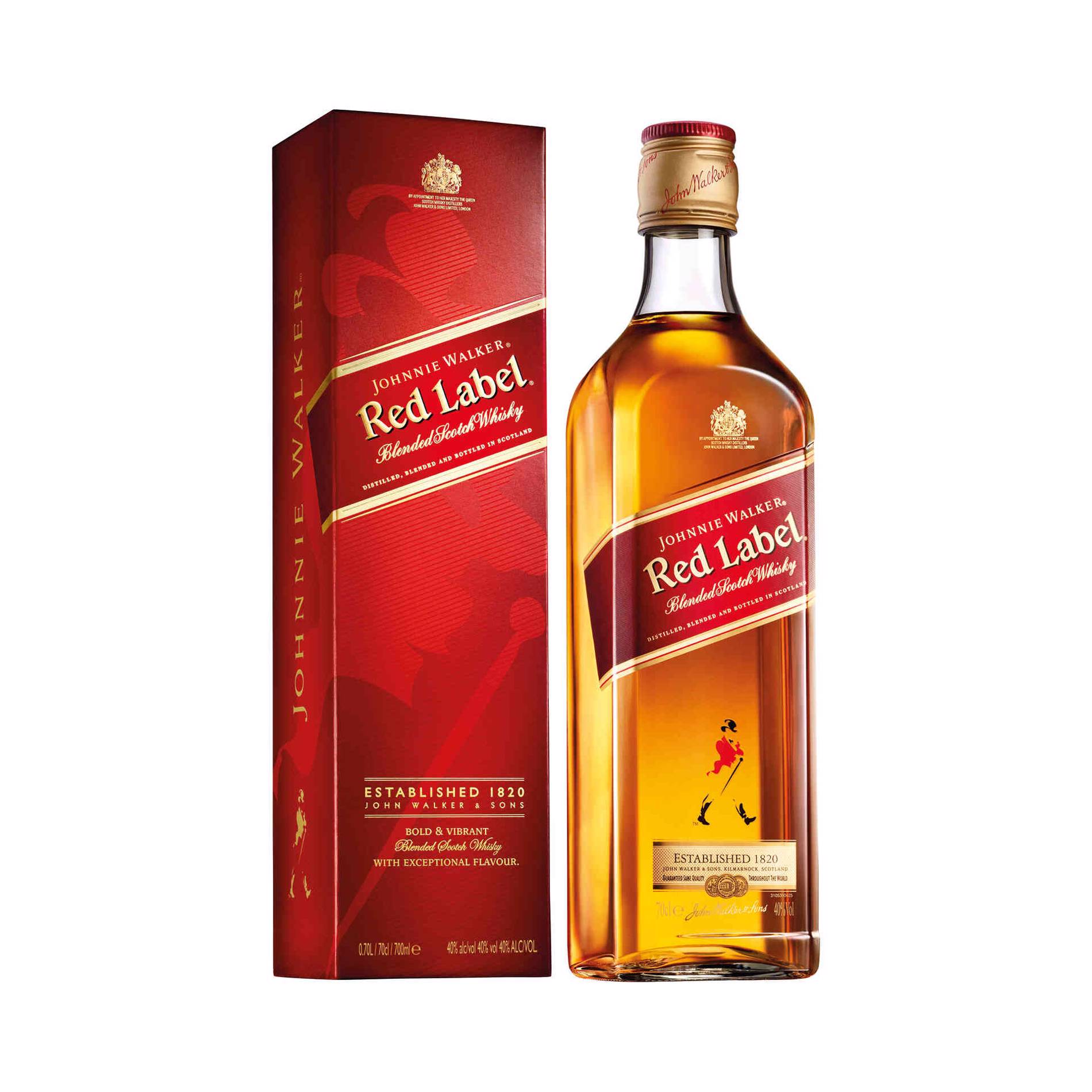Whisky Johnnie Walker Red Label Continente Online