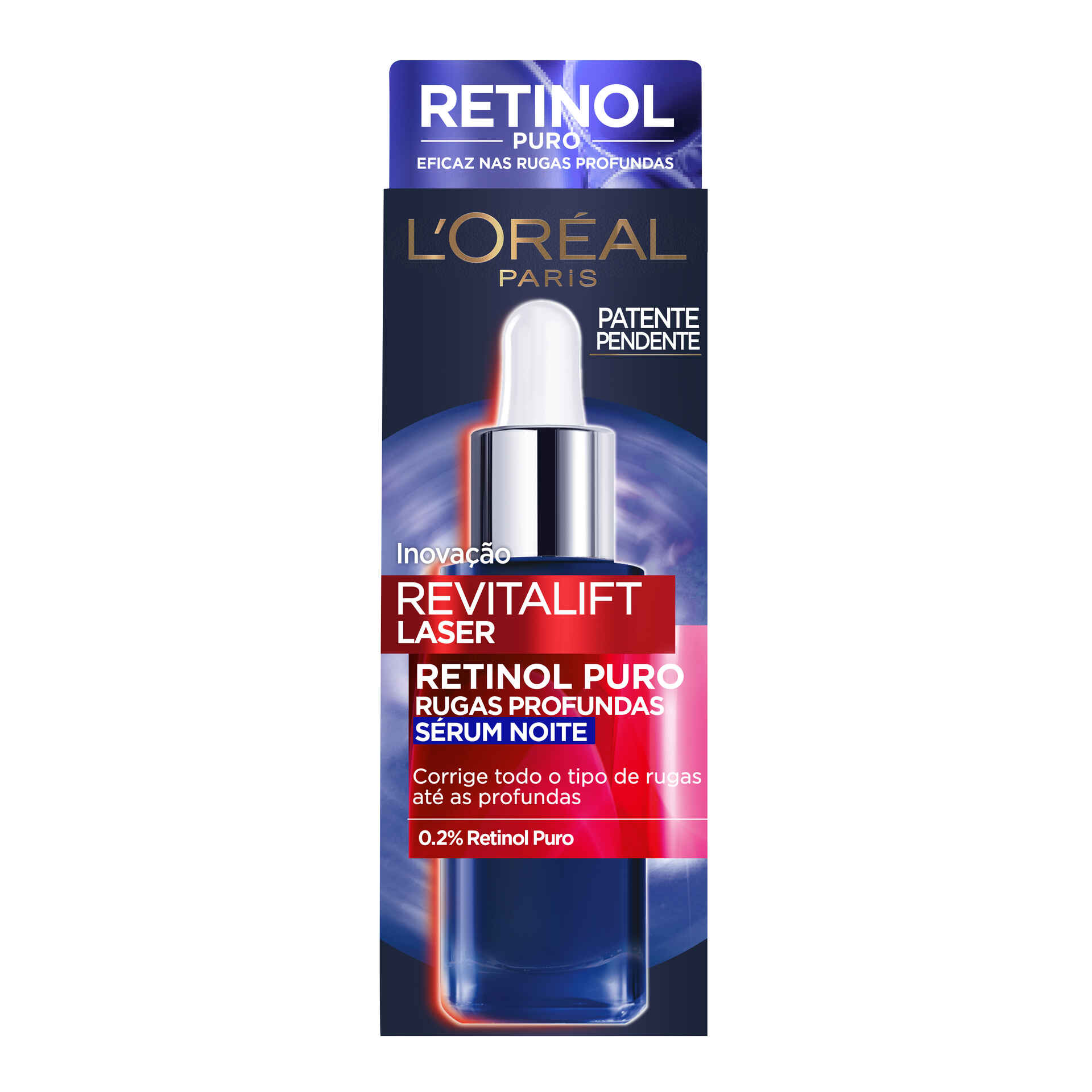 Sérum Facial Noite Revitalift Laser Retinol Puro emb. 30 ml L'Oréal
