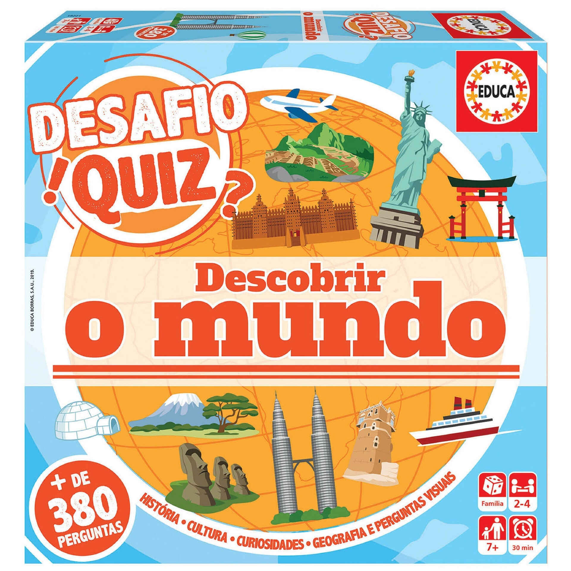 Desafio Quiz - Descobrir Os Animais E A Natureza - Educa Borras