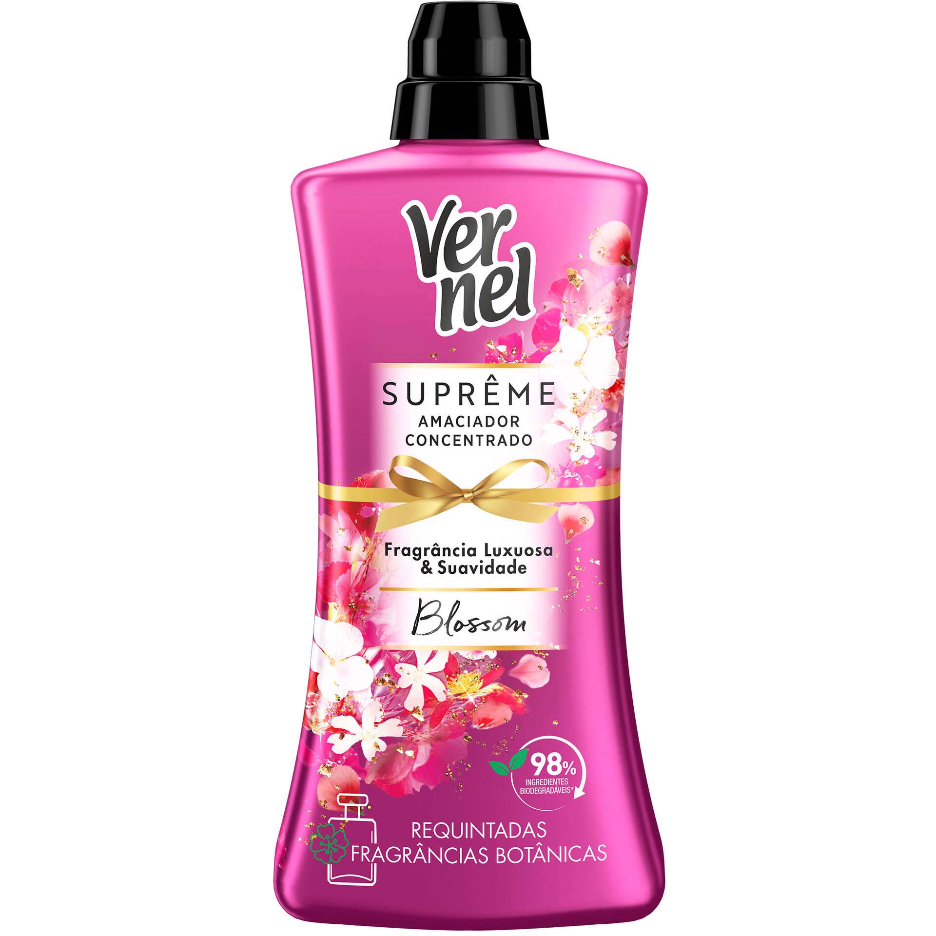 Amaciador Roupa Concentrado Supreme Blossom Vernel - 50 doses ...