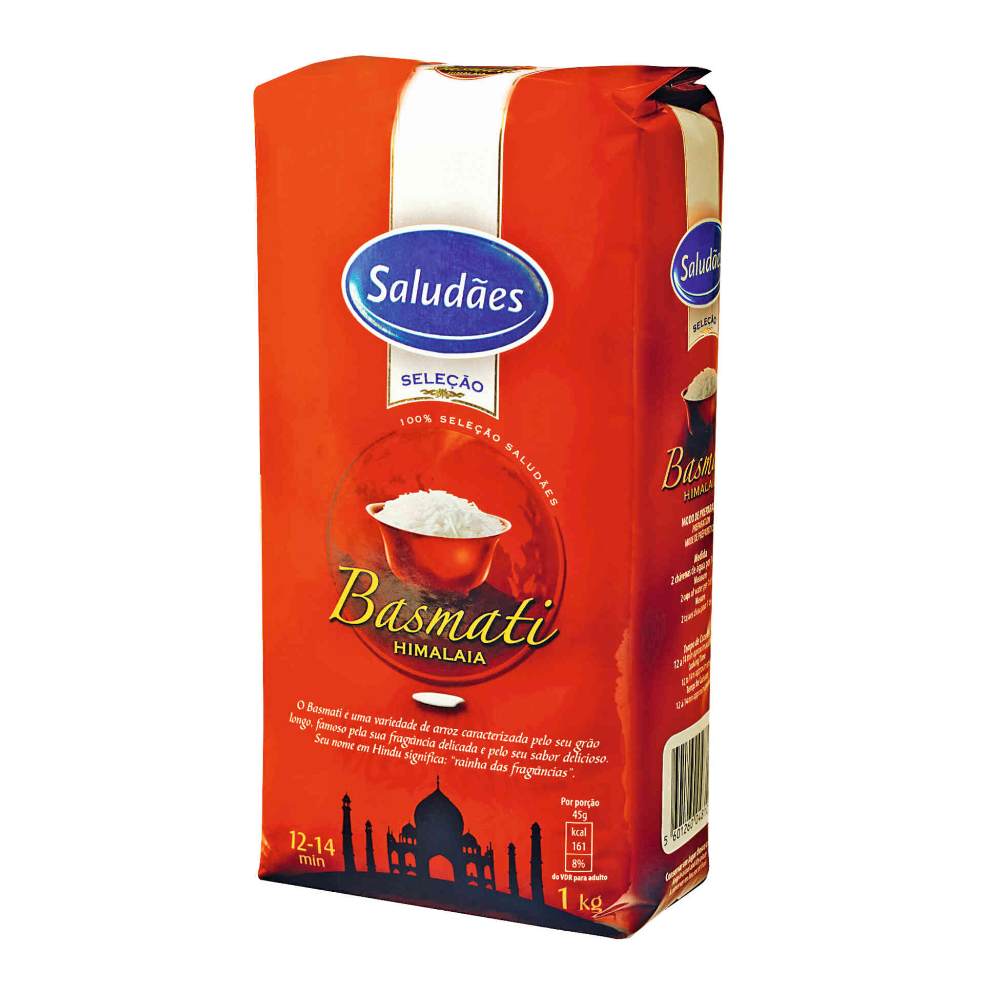 Arroz Basmati Saludães emb. 1 kg Continente Online