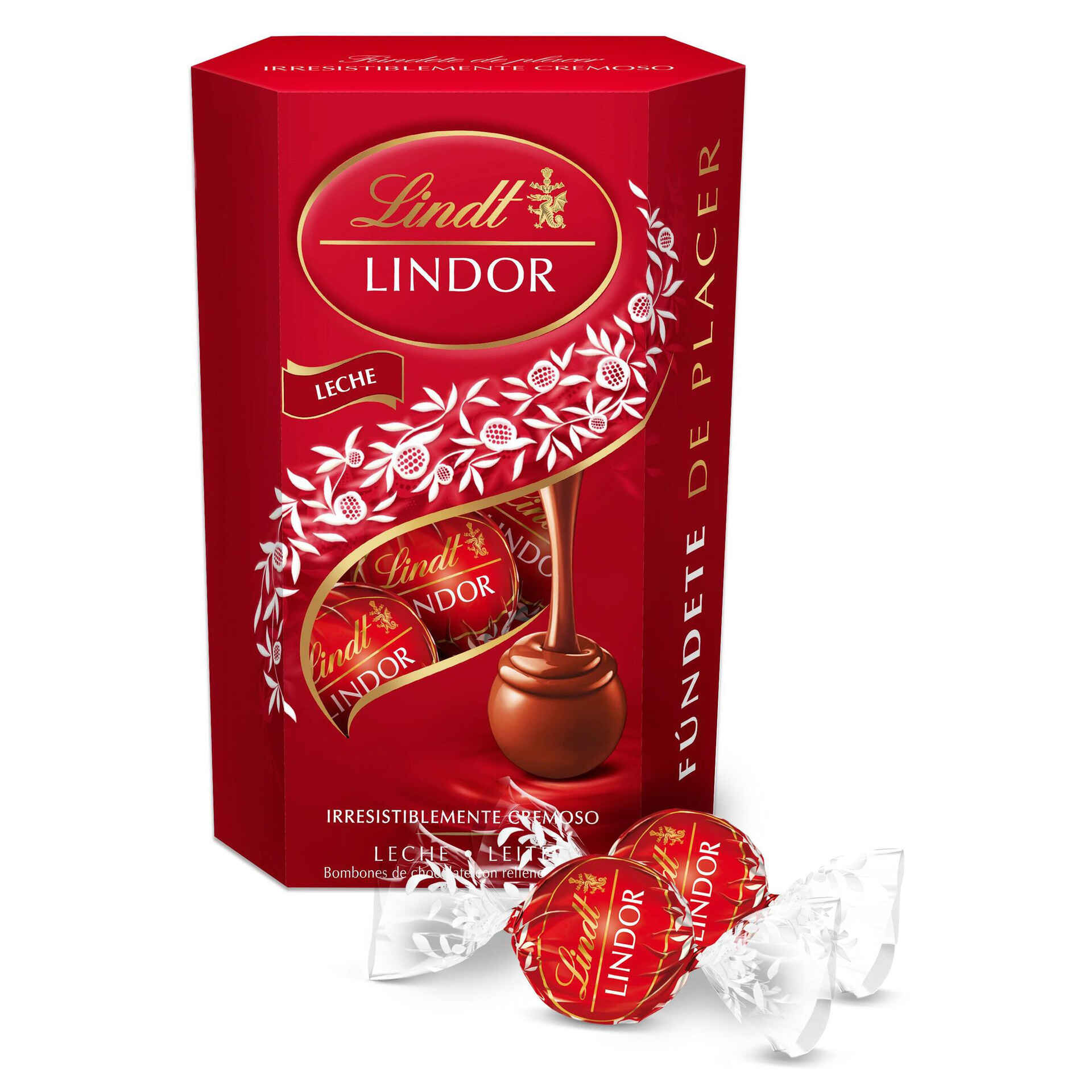 Bombons de Chocolate de Leite Lindor - Lindt | Continente Online