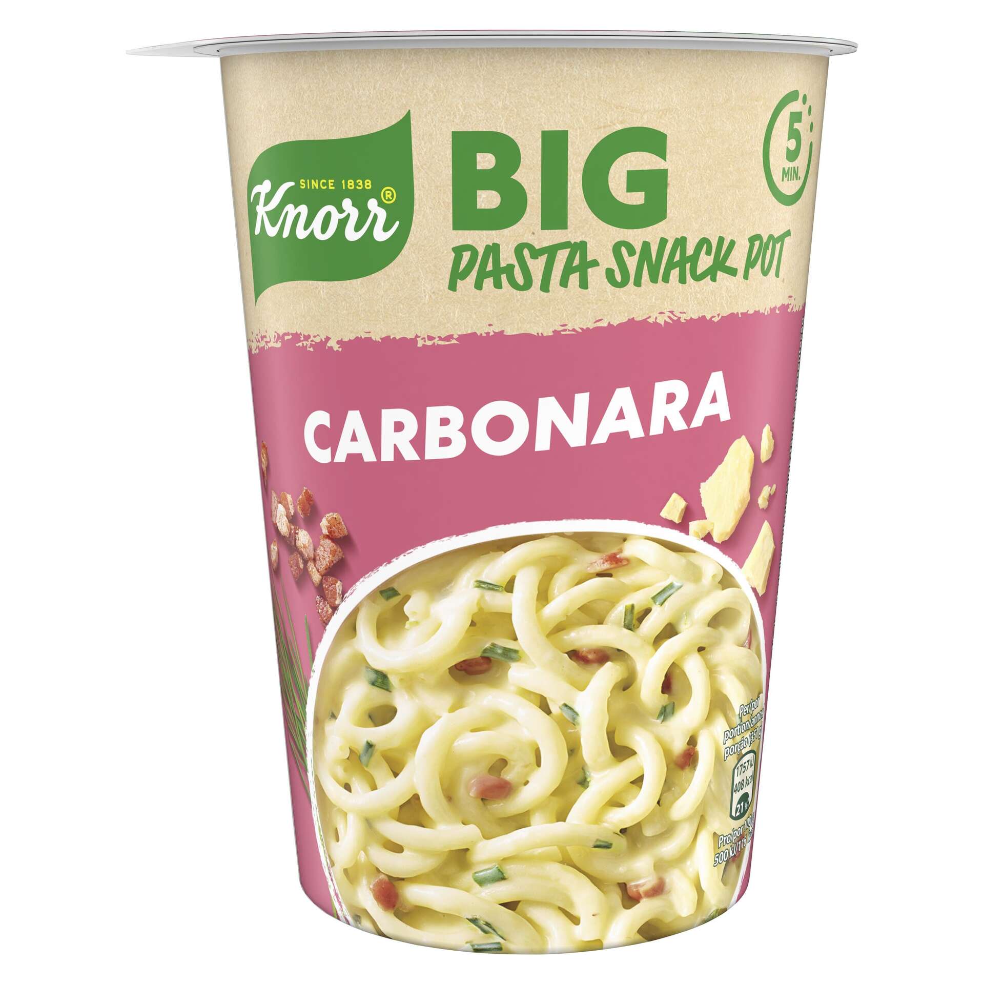 Pasta Carbonara Pot Knorr emb. 92 gr Continente Online