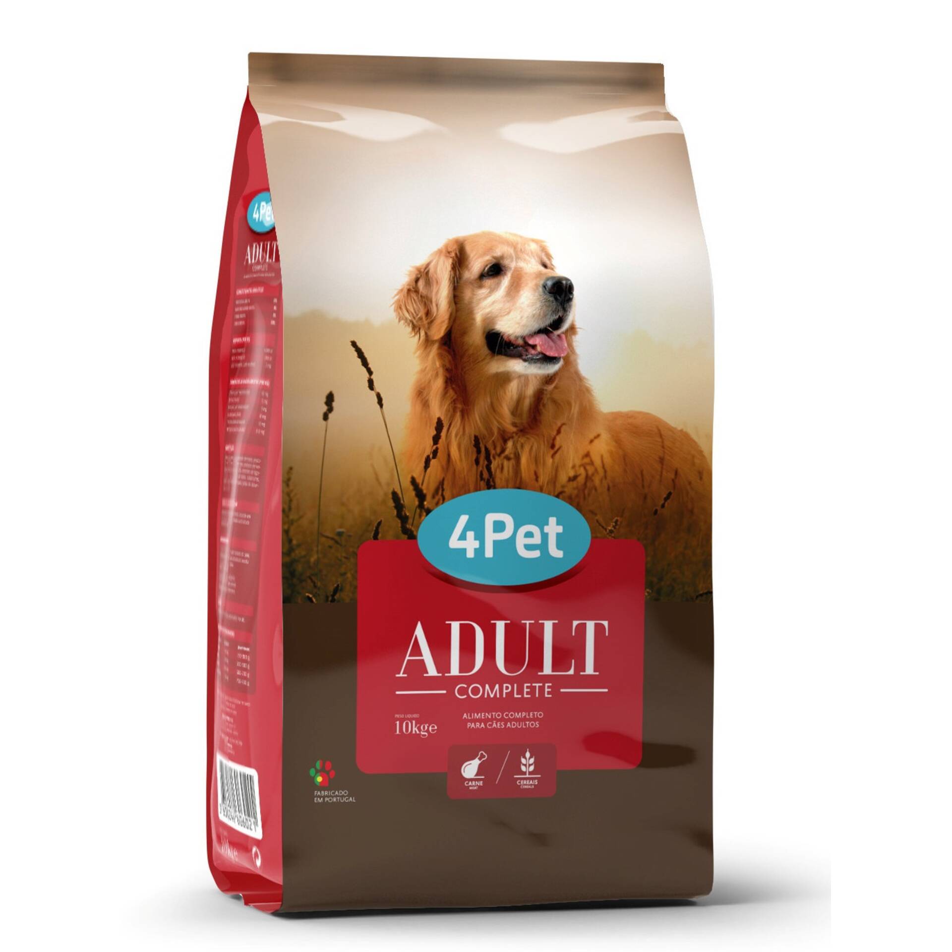 Ração para Cão Adulto Completo - 4Pet | Continente Online