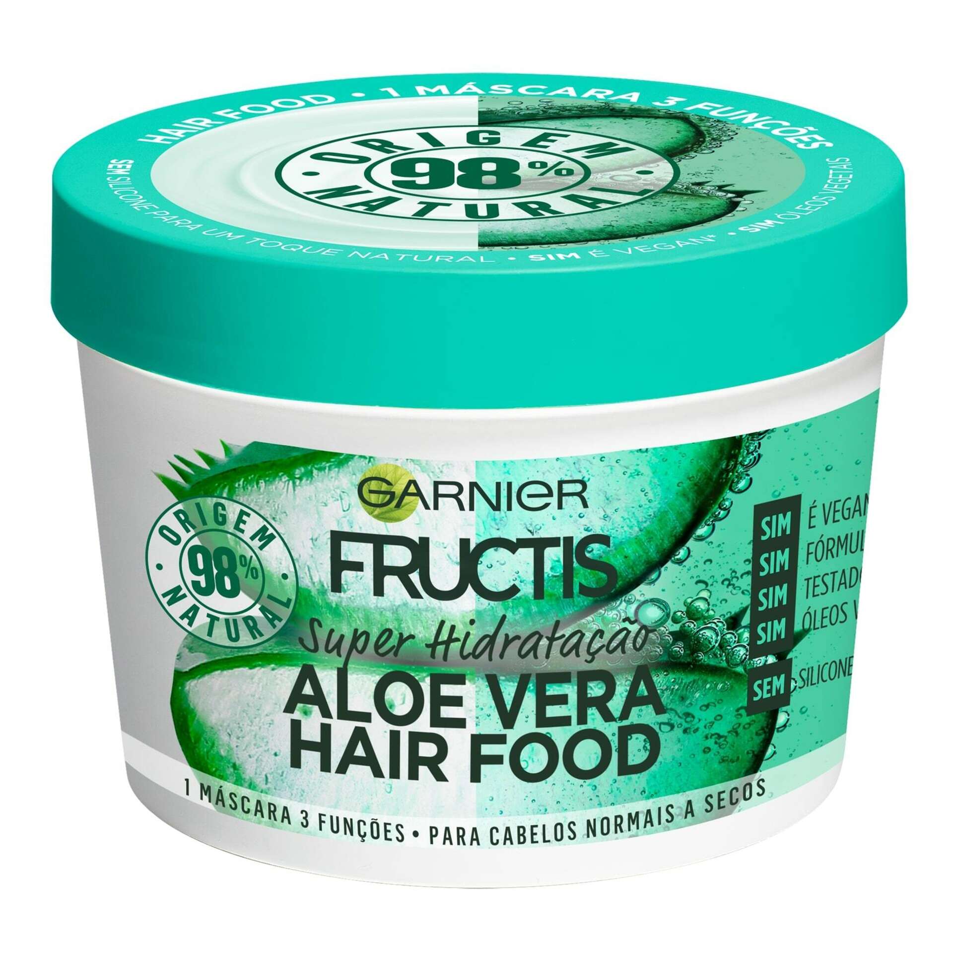 Máscara Cabelo Fructis Aloe Vera Hair Food emb. 390 ml Fructis