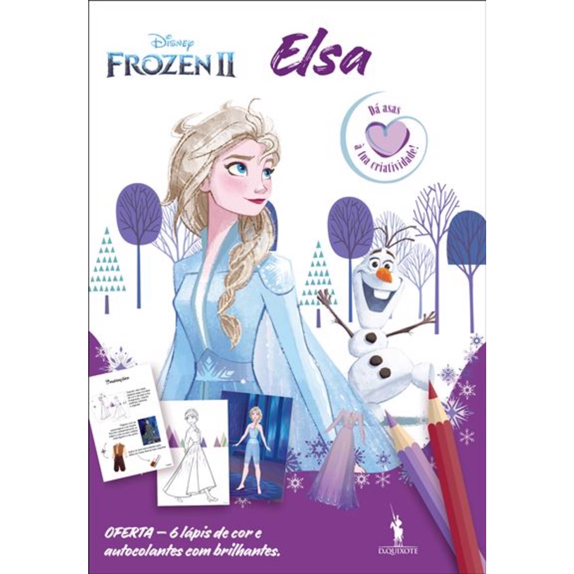 Frozen - Pack bonecas Elsa e Anna moda real, DP FROZEN