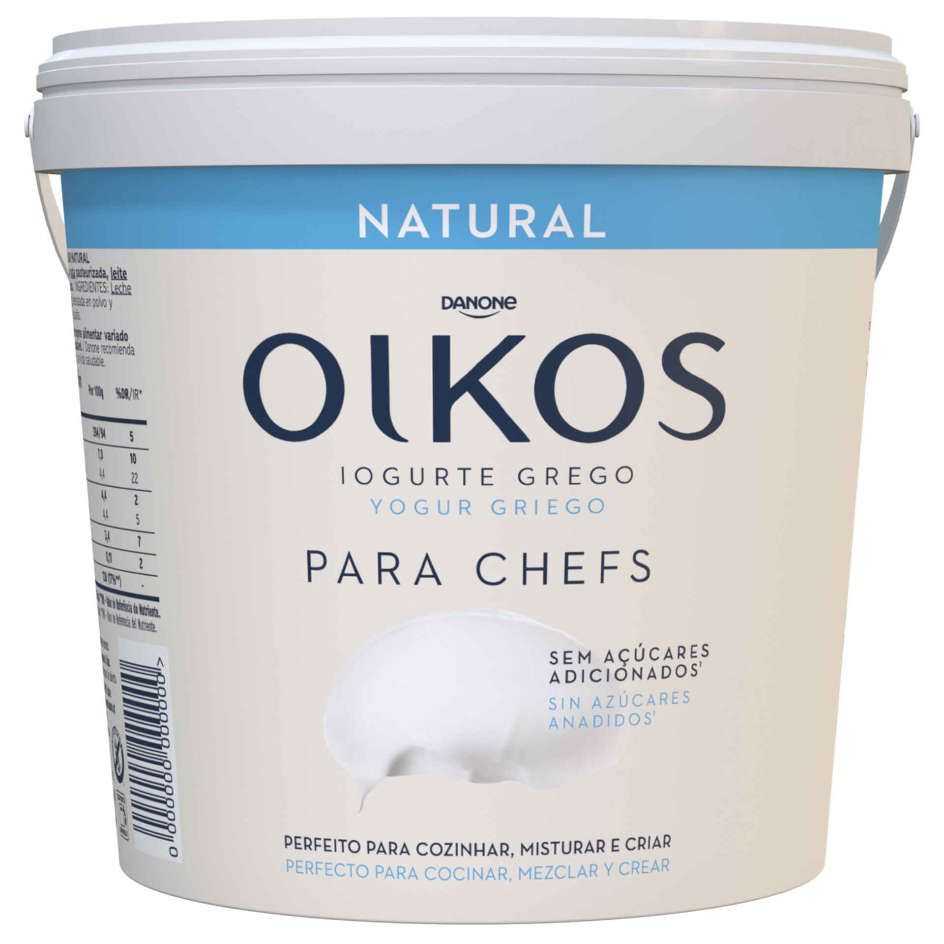 Iogurte Grego Natural emb. 900 gr Oikos Continente Online
