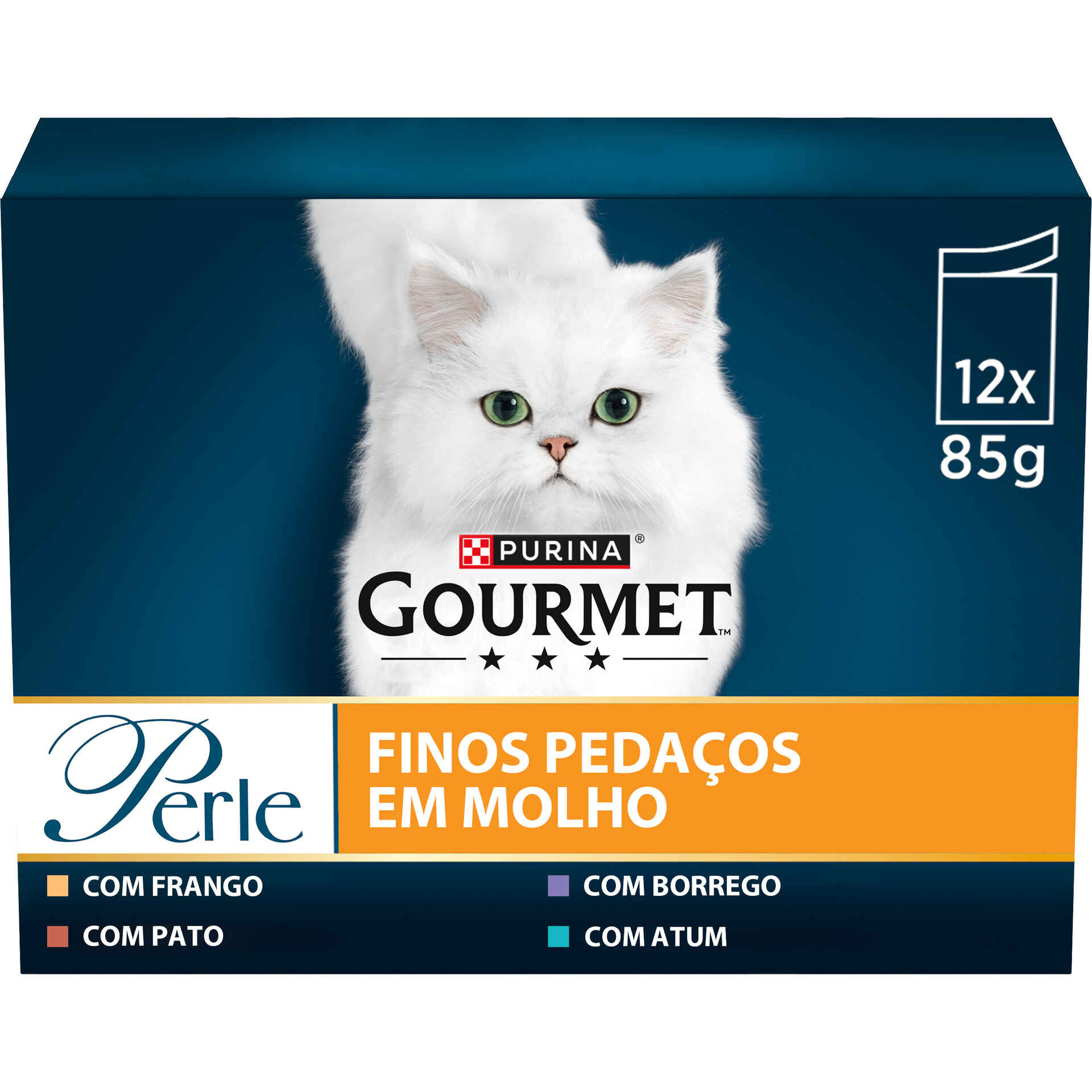 Comida Húmida para Gato Adulto Saquetas emb. 12 x 85 gr Purina