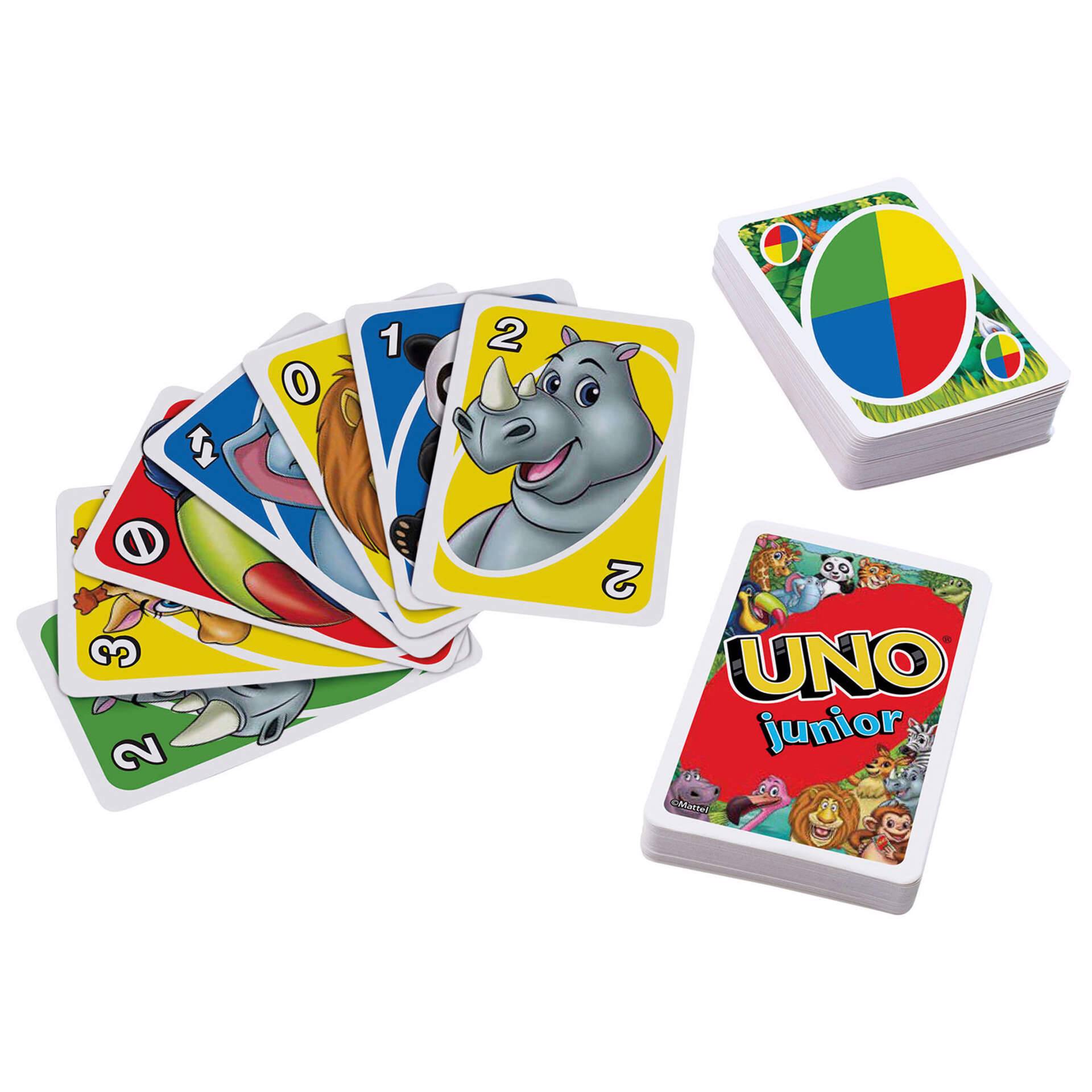 Cartas UNO Básico, Jogos cartas criança