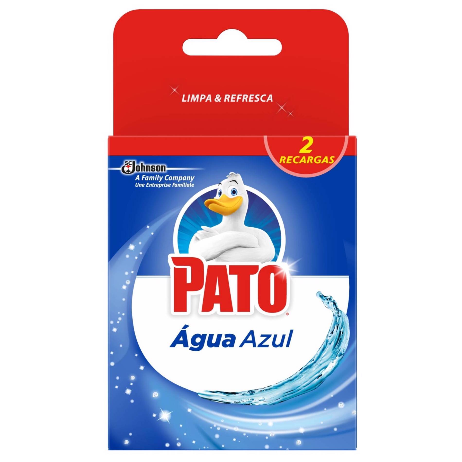 Hogar Pato unisex PATO WC MATIC agua azul desodorizante 2 x 50 gr