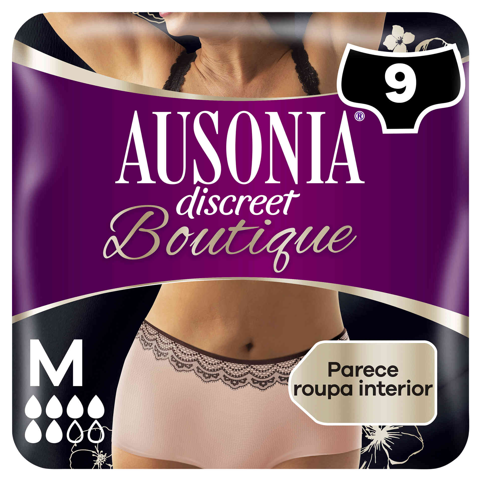 Ausonia Discreet Culotte Pour Perte D'urine Plus, Bloque Les
