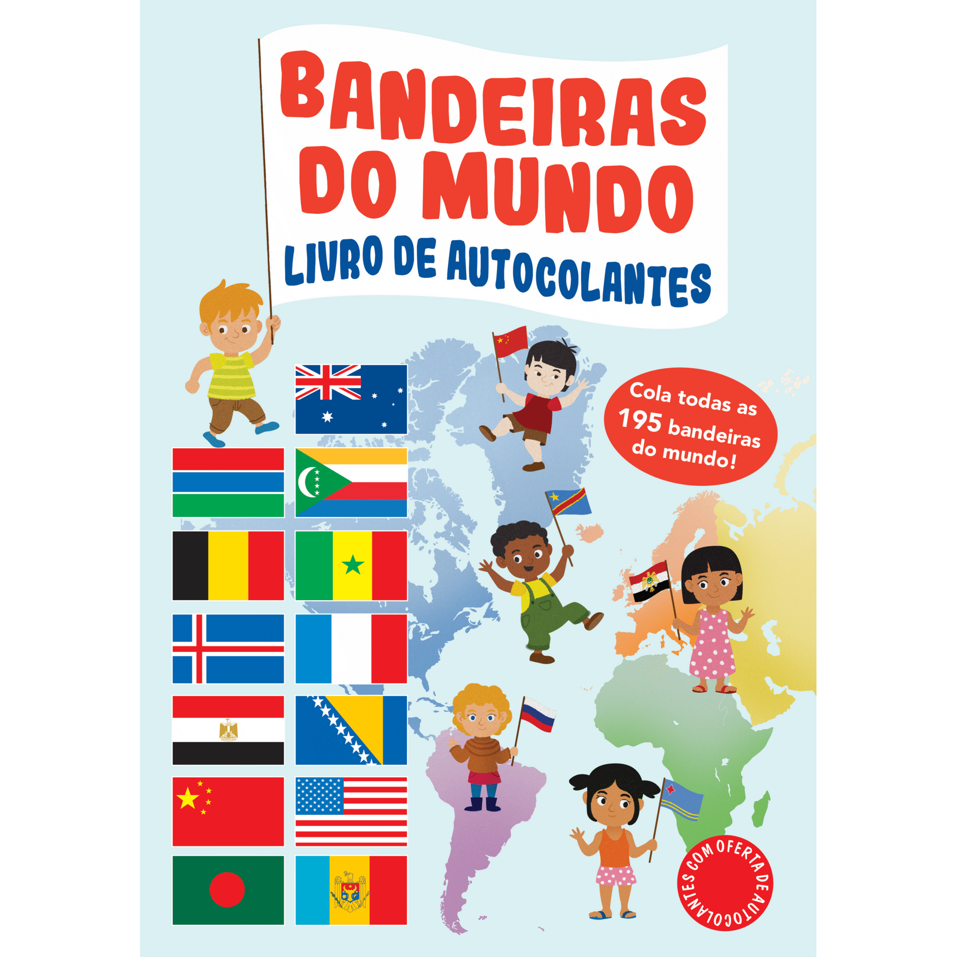 Bandeiras de todos os países do mundo - Panda Books