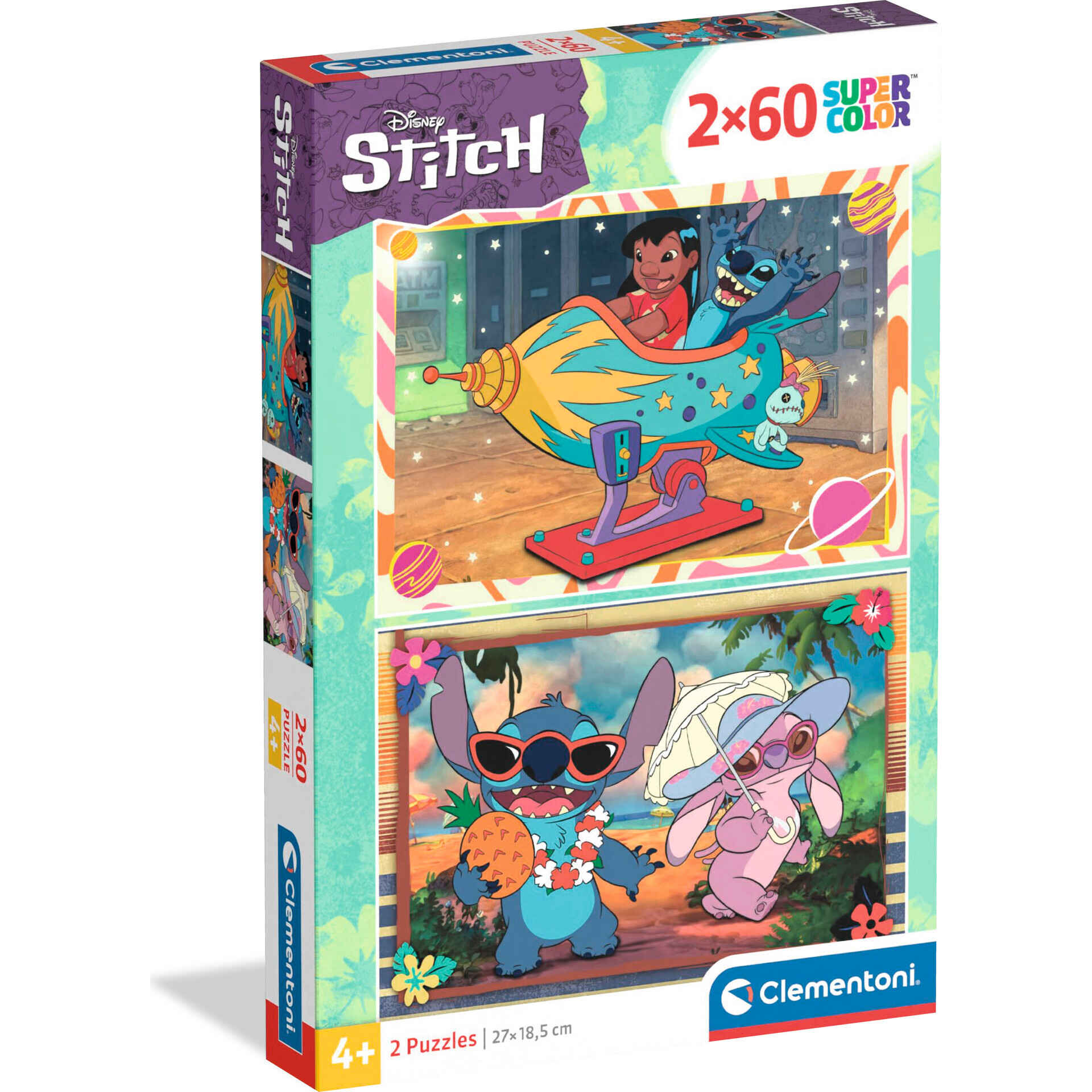 Clementoni - Puzzle Stitch 2x60 Peças | Continente Online