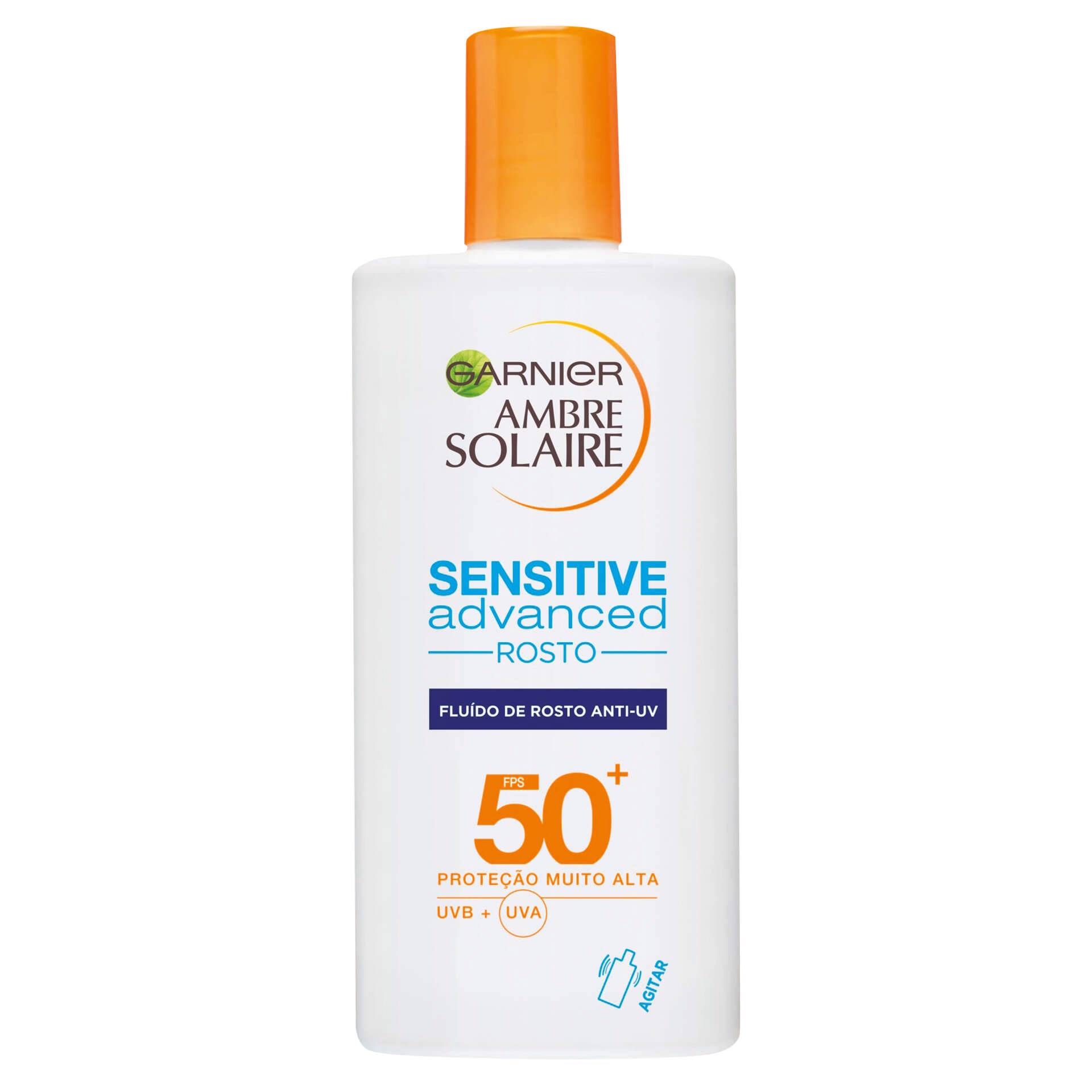 Protetor Solar Facial Ambre Solaire Sensitive Advanced FPS50+ emb. 40