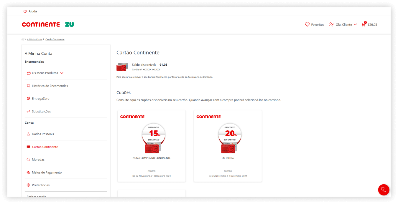 Consultar Cupões Consultar Cupões