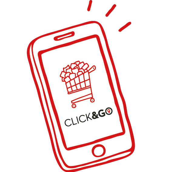 Ícone check-in antecipado click&go