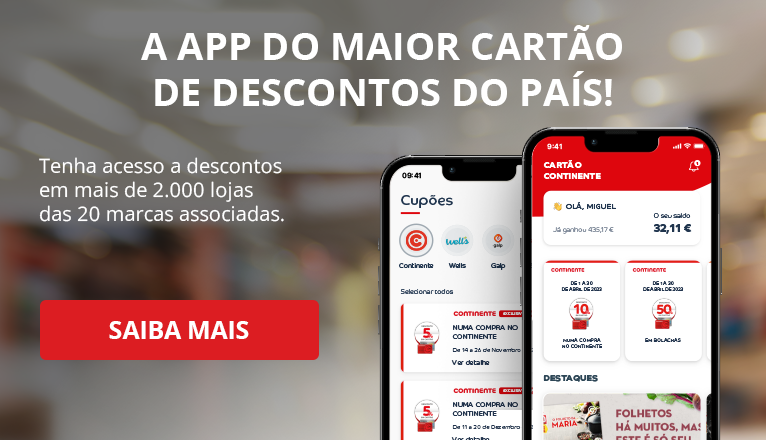 App Cartão Continente