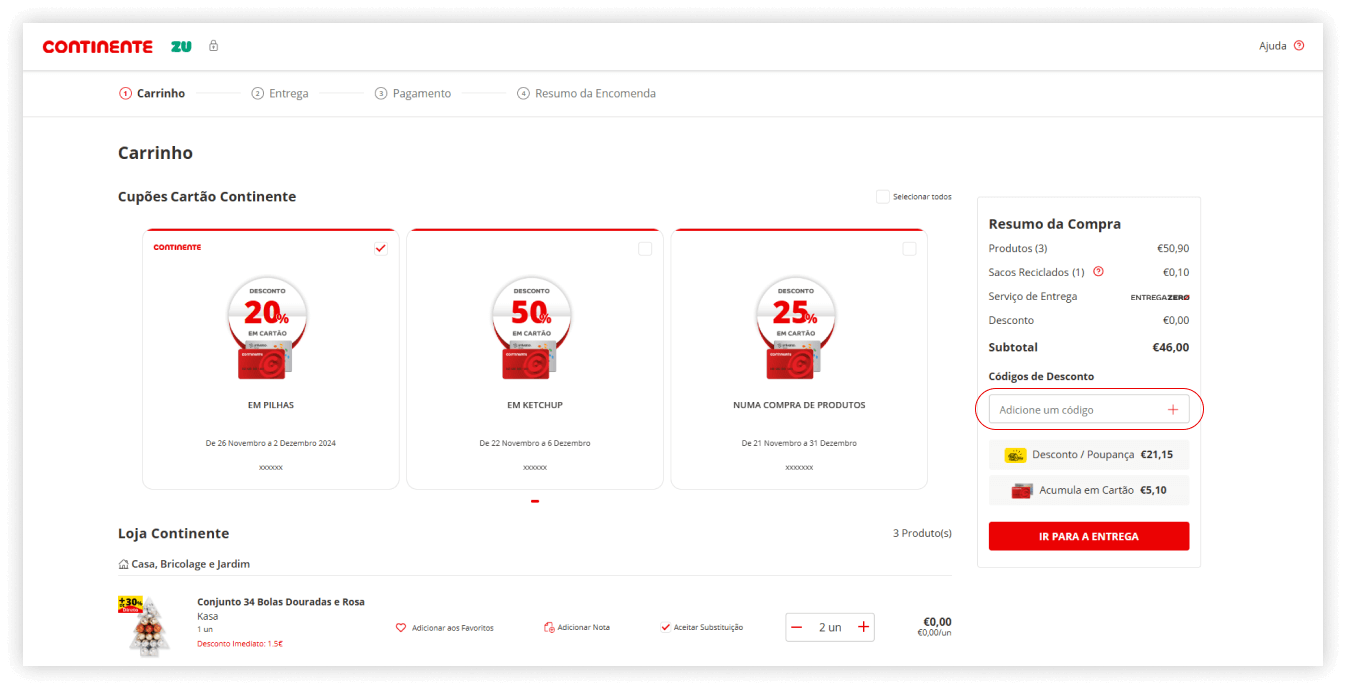 Código de Desconto Código de Desconto