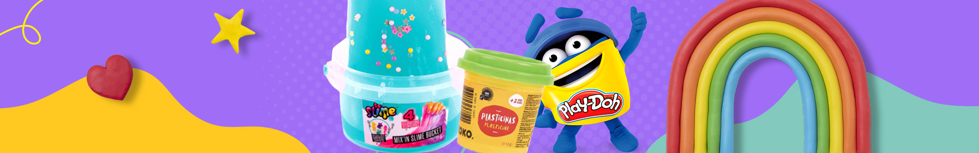 Plasticinas e Moldáveis