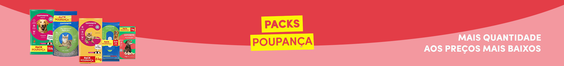 Packs Poupança