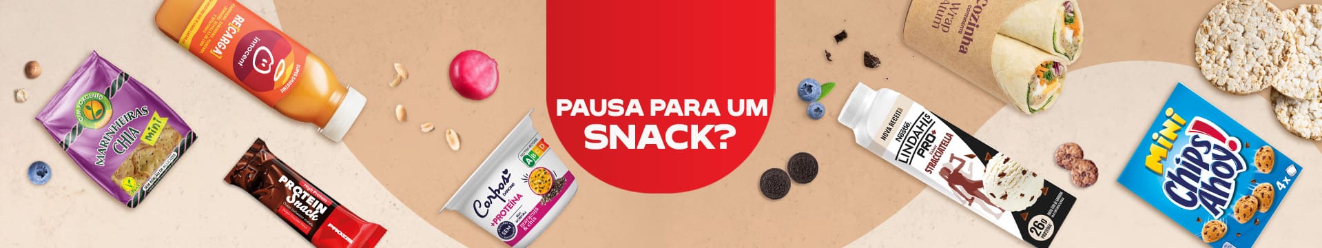 Qual é o seu snack?