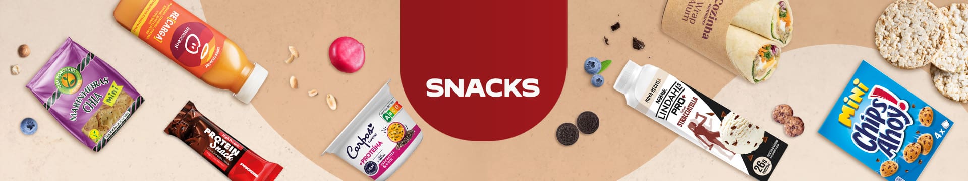 Qual é o seu snack?