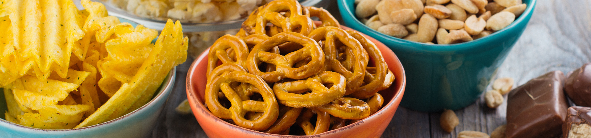 Snacks e Batatas Fritas