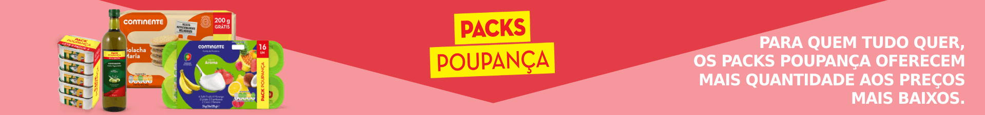 Continente Pack Poupança