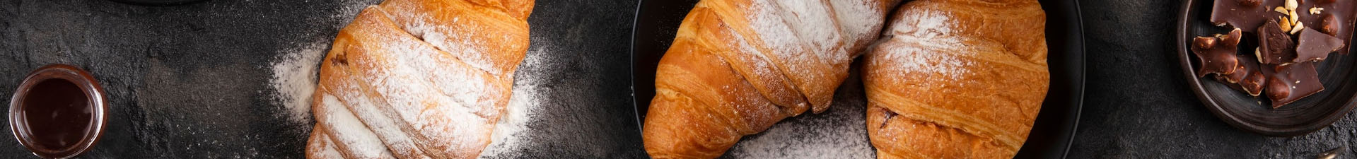 Croissants e Pães de Leite