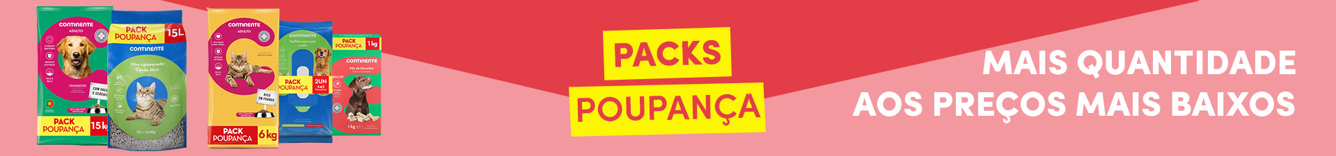 Famílias Pack Poupança